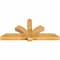 Ekena Millwork Redmond Rough Sawn Timber Gable Bracket, Western Red Cedar, 72"W x 33"H x 6"D x 6"F, 11/12 Pitch GBW072X33X0606RED00RWR - alternate 3